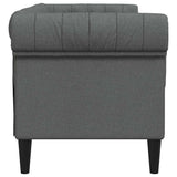 Sofa Dark Grey 182.5 x 74.5 x 74.5 cm Polyester 42013008