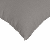 Sofa Pillows 2 pcs Taupe 80 x 80 cm Fabric 42014046