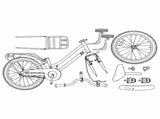 Kids Bike 16 Inches for 4-6 Years Old Black 42009255