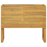 Bathroom Cabinet 90x40x75.5 cm Solid Wood Teak 338248