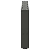 Coffee Table Legs Anthracite 2 pcs 70x cm Steel 4013270
