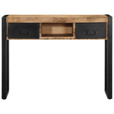 Console Table 100x35x75 cm Solid Rough Wood Mango 4015927