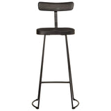 Bar Stools 2 pcs Black 49x43x103 cm Solid Wood Mango 4013515