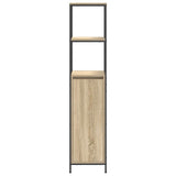 Bathroom Cabinet with Shelves Sonoma Oak 36x35x165 cm 861908
