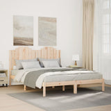 Extra Long Bed Frame without Mattress 140x220 cm Solid Wood 3309229