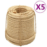 Sisal Ropes 5 pcs 14 mm 100 m 3196229