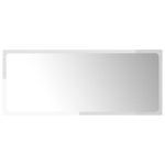 ZNTS Bathroom Furniture Set High Gloss White Engineered Wood 3071339