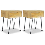 Bedside Cabinets 2 pcs 40x30x50 cm Solid Teak 3057527