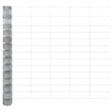 Field Fence Silver 25 x 1.4 m Galvanised steel 42005818