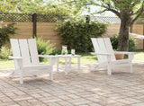 Garden Chair 3 pcs White 80.5 x 74.5 x 92 cm Polyethylene 3335822