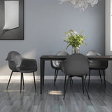 Dining Chairs 4 pcs Grey PP 338080
