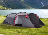 2-3 Person Tunnel with Sewn-in Groundsheet, Air Vents, Rainfly, 2000mm Water Column, Camping T3398P348710