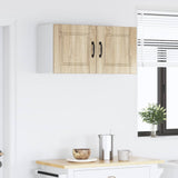 Wall Cabinet PORTO 2 pcs Sonoma Oak 40 x 31 x 40 cm 885230