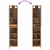 Bathroom Furniture Set 3 pcs Old Wood 33 x 34.5 x 160 cm 3406091