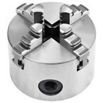 4 Jaw Self-Centering Lathe Chuck 80 mm Steel 146708