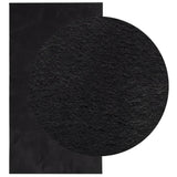 Rug HUARTE Short Pile Soft and Washable Black 80x150 cm 375109