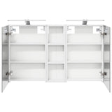 Bathroom Cabinet Set 3 pcs 100 x 10.5 x 60.5 cm Engineered wood 3403704
