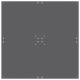 Parasol Base Dark grey 100 x 100 x 4 cm Steel 3407831