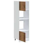 Oven Cabinets 2 pcs Kalmar Old Wood Engineered Wood 3315039