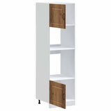 Oven Cabinets 2 pcs Kalmar Old Wood Engineered Wood 3315039