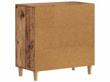 Shoe Cabinet DELFT 59.5 x 39.5 x 90 cm Engineered Wood Old Wood 897093