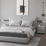 Bedside Cabinets 2 pcs Grey Sonoma 45x34.5x44.5 cm Engineered Wood 813041