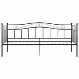 Sofa Bed Frame Black Powder-coated metal Single 324779
