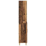 Highboard Old Wood 69.5 x 32.5 x 180 cm Engineered Wood 3415808