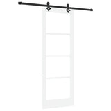 Sliding Door ORKDAL White and Black 78 x 211 cm 3332162