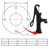 Garden Water Pump with Stand Cast Iron 275275