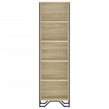 Bookcase Sonoma Oak 50x31x169 cm Engineered Wood 848615