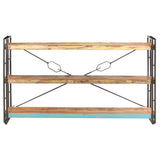 3-Tier Bookcase 140x30x80 cm Solid Reclaimed Wood 320633