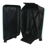 Suitcase Folding Mint green 43 x 27 x 66 cm ABS Plastic 42006251