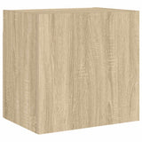 4 Piece TV Wall Units Sonoma Oak Engineered Wood 3216430