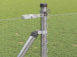Welded Wire Fence with Concrete Base 25 x 0.8 m 3353794
