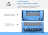 4-5 Person Pop-up Camping Tent Family Tent w/ 2 Mesh Windows & PVC Windows Portable Carry Bag for T3398P348707
