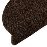 Stair Mats Self-adhesive 20 pcs 56x17x3 cm Brown Half Round 3365674