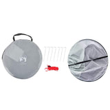 Beach Tent 2-Person Grey Pop-up Waterproof 4004160