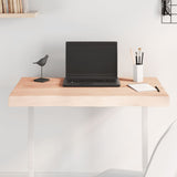 Table Top 80x60x cm Untreated Solid Wood Live Edge 363880