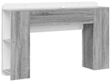 Headboard Cabinet with Storage Grey Sonoma Engineered Wood 8001198
