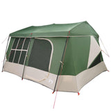 Family Tent with Rainfly Water-resistant 9-Person Green 42042246