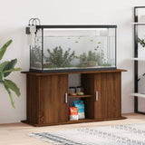 Aquarium Stand Brown Oak 121x41x58 cm Engineered Wood 833622