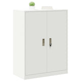Storage Cabinet White 80 x 40 x 105 cm Steel 891693