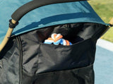 Pet Stroller for Small and Miniature Dogs, with Rain Cover - Dark Green T3398P349604