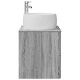 Wall-Mounted Sink Vanity Grey Sonoma 49.5 x 44.5 x 66 cm 890315