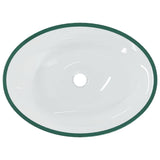 Basin Glass 50x37x14 cm Transparent 345237