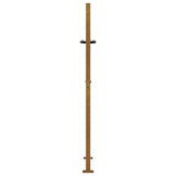 Garden Gate 100x150 cm Corten Steel Bamboo Design 153187