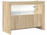 Bathroom under Sink Cabinet Sonoma Oak 56 x 37.5 x 81 cm 890066