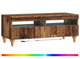 LED TV Cabinet Old Wood Engineered Wood 896343