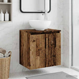 Wall-Mounted Sink Vanity Old Wood 49.5 x 35 x 63 cm 890390